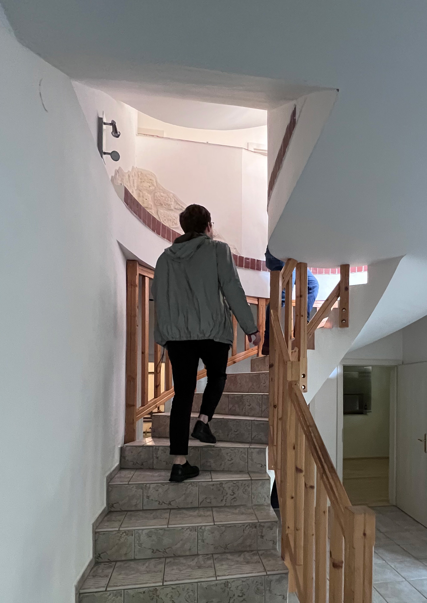 Treppe Bestand vor Sanierung